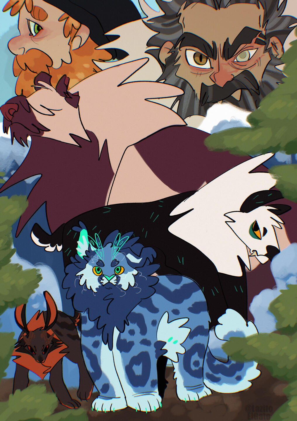 A reference for my fursona