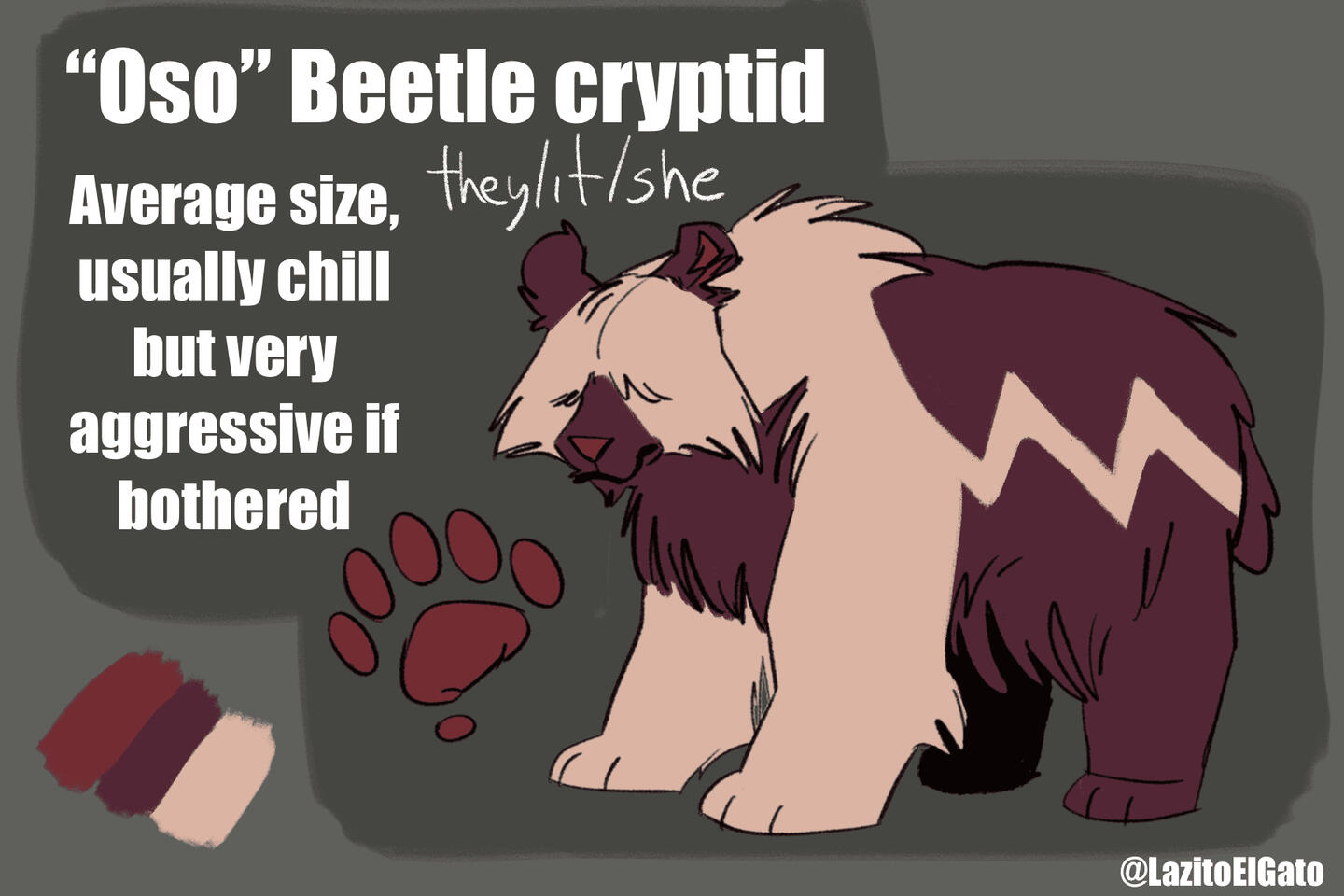 A reference for my fursona