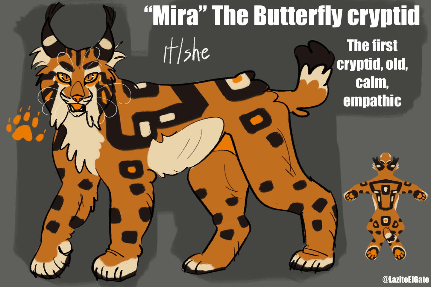 A reference for my fursona