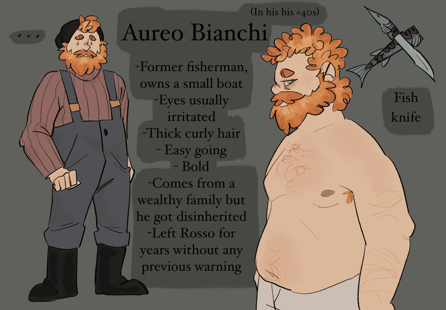 A reference for my fursona