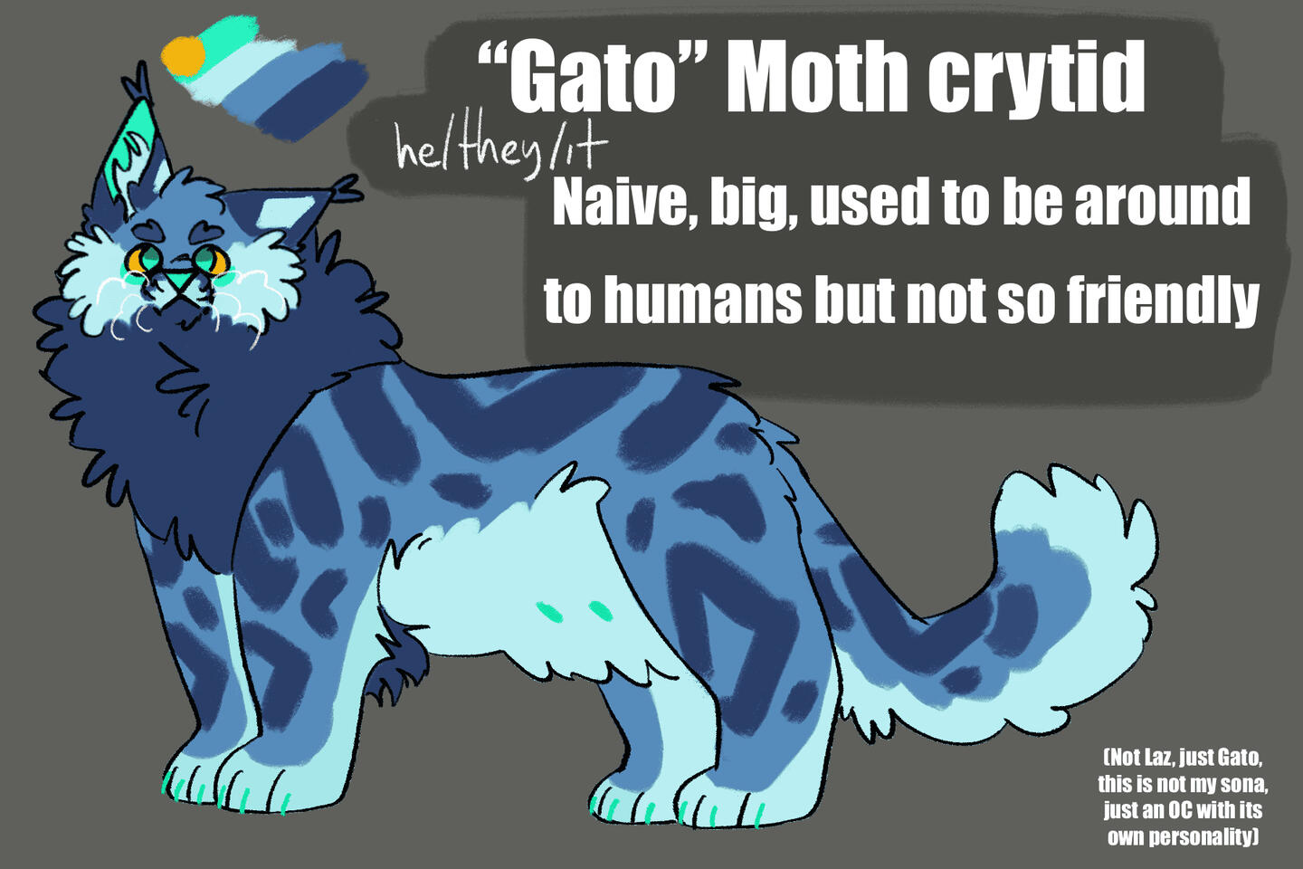 A reference for my fursona